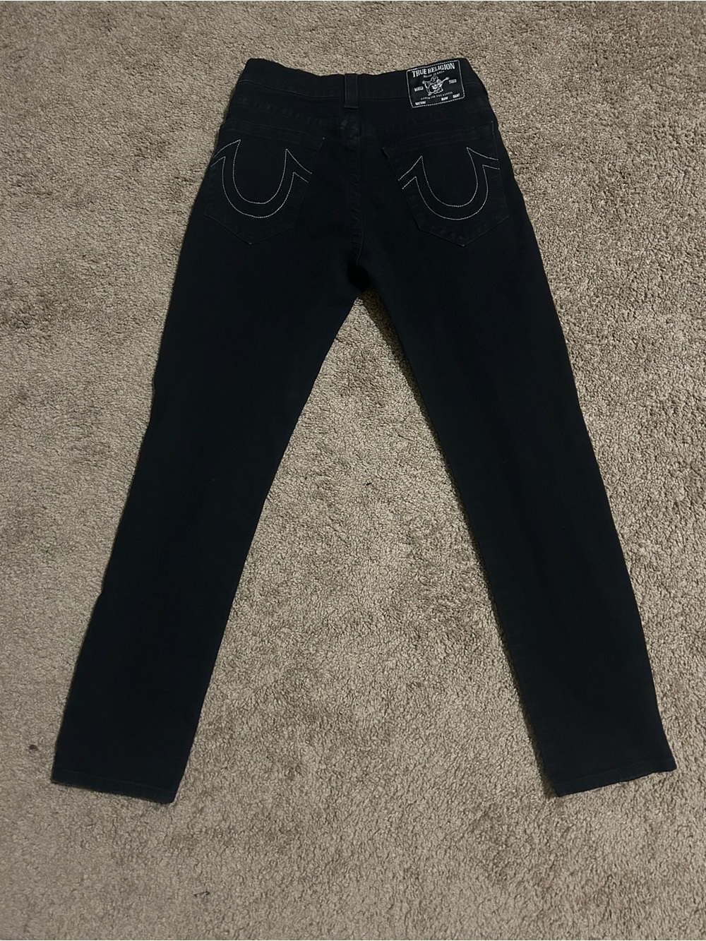 True Religion Men’s Black Slim Jeans